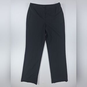Jones New York Black Straight Leg Pants